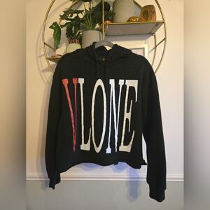 VLONE OG Reversable Distressed Hem Hoodie